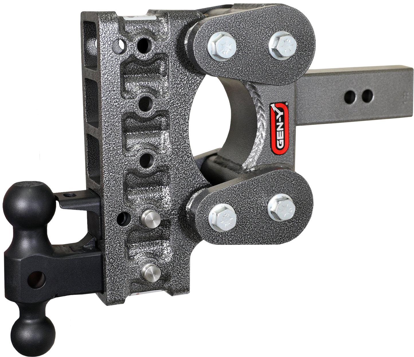 BOSS TORSION-FLEX 2.5" Shank 7.5" Drop 1.7K TW 16K Hitch Dual-Ball PintleLock GH-1125 - B2B Diesel and Gas Service