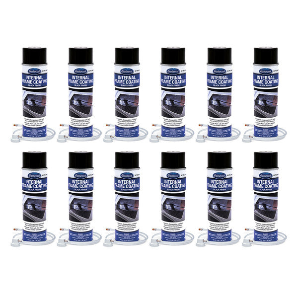 Eastwood Internal Frame Coating Aerosol Black 12 Pack