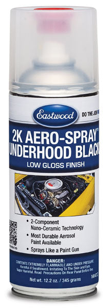 Eastwood 2K AeroSpray Underhood Black Spray Paint - B2B Diesel & Gas Service