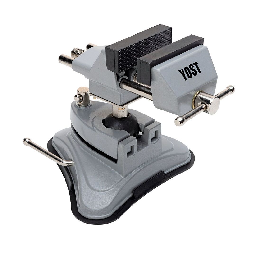 Yost Model V-275 2.75 Inch Portable Multi-Angle Pivoting Vise with Vacuum Base