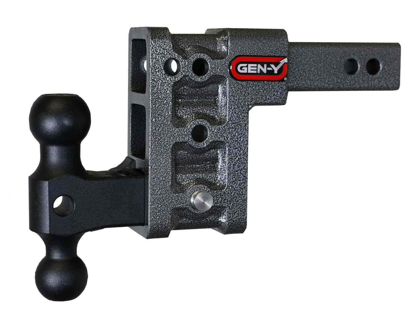 MEGA-DUTY 2" Shank 5" Drop 2K TW 16K Hitch & GH-051 Dual-Ball GH-513 - B2B Diesel and Gas Service