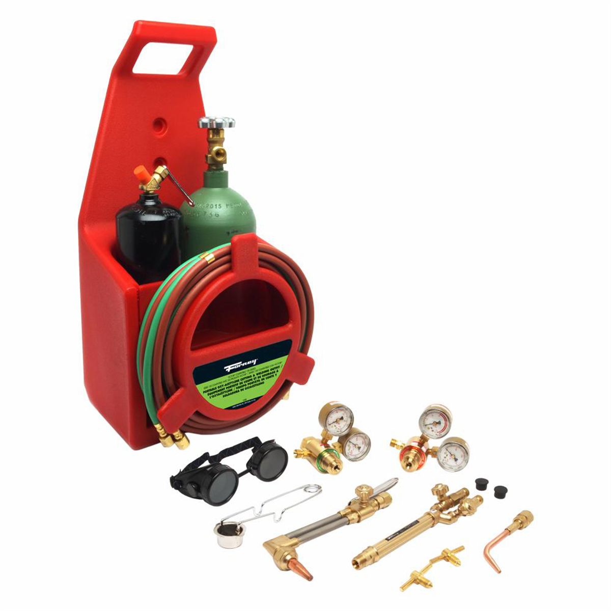 Forney Industries 1753 Tote-a-Torch Portable Tote Kit (Victor Style) - 1753 - B2B Diesel & Gas Service