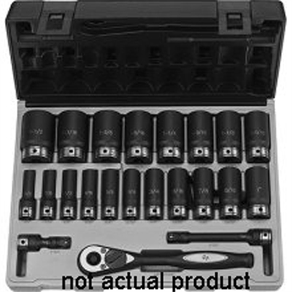 Grey Pneumatic 1/2" Drive x 7/8" Deep Duo-Socket - 6 Point