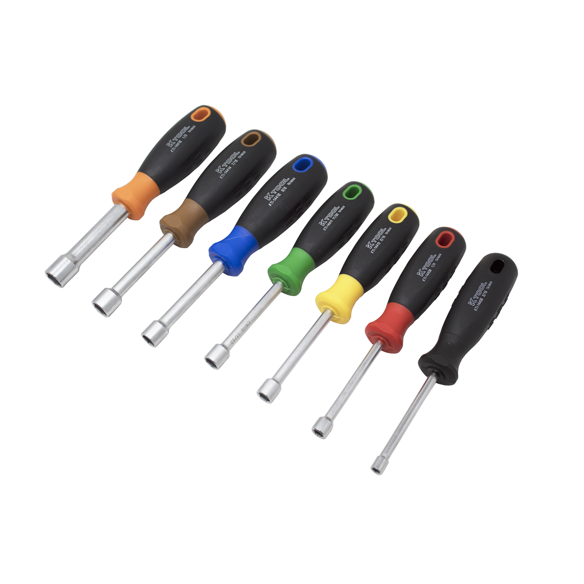 K Tool International Nut Driver Set SAE 7 PC P/N 14400 - B2B Diesel & Gas Service