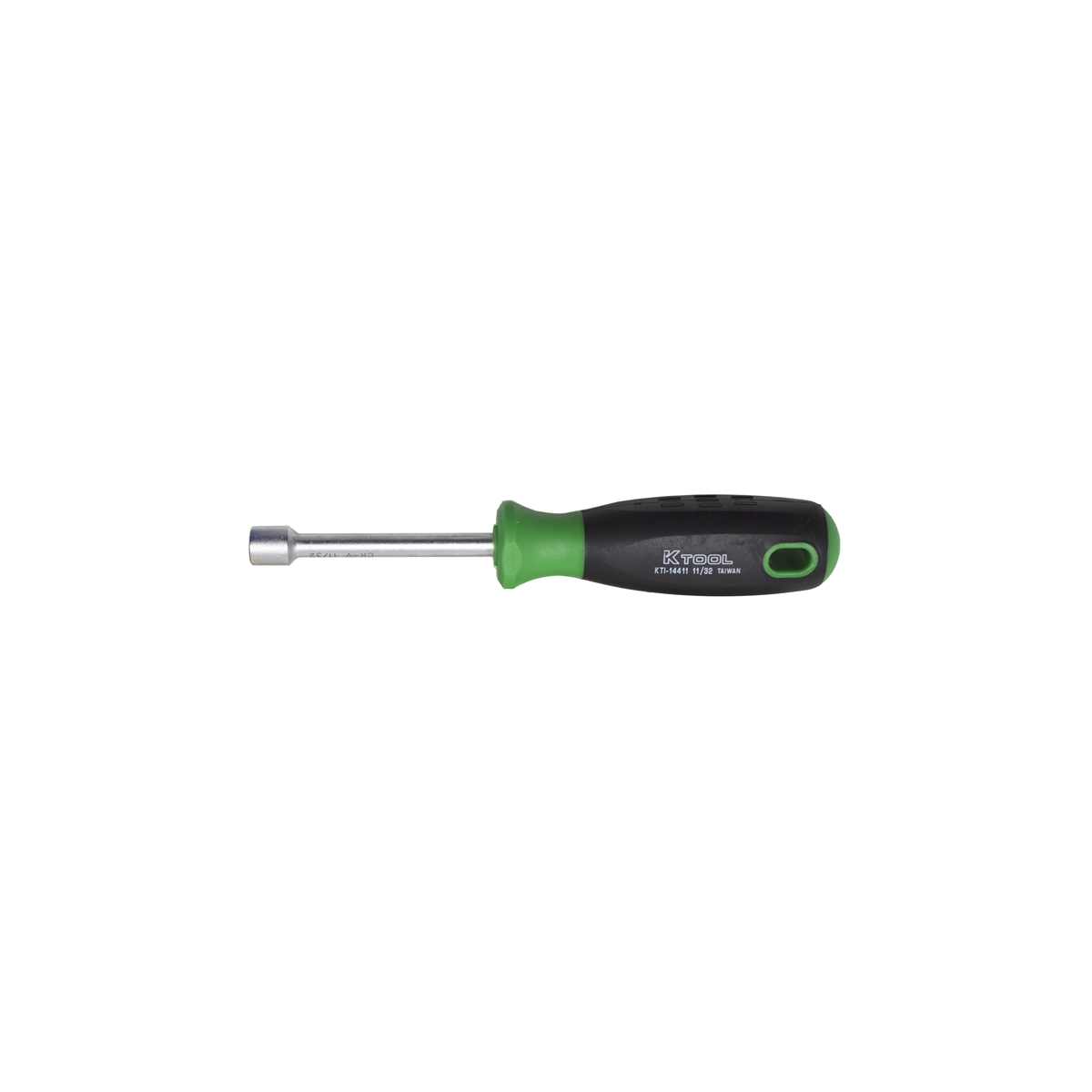 K Tool International SAE NUT DRIVER 11/32"X3" SOFT-GRIP HANDLE P/N 14411 - B2B Diesel & Gas Service