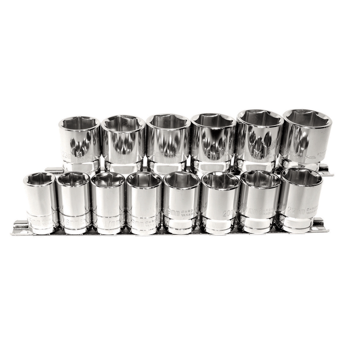 K Tool International SOC SET 1/2" DR 14 PC MM P/N 28100 - B2B Diesel & Gas Service