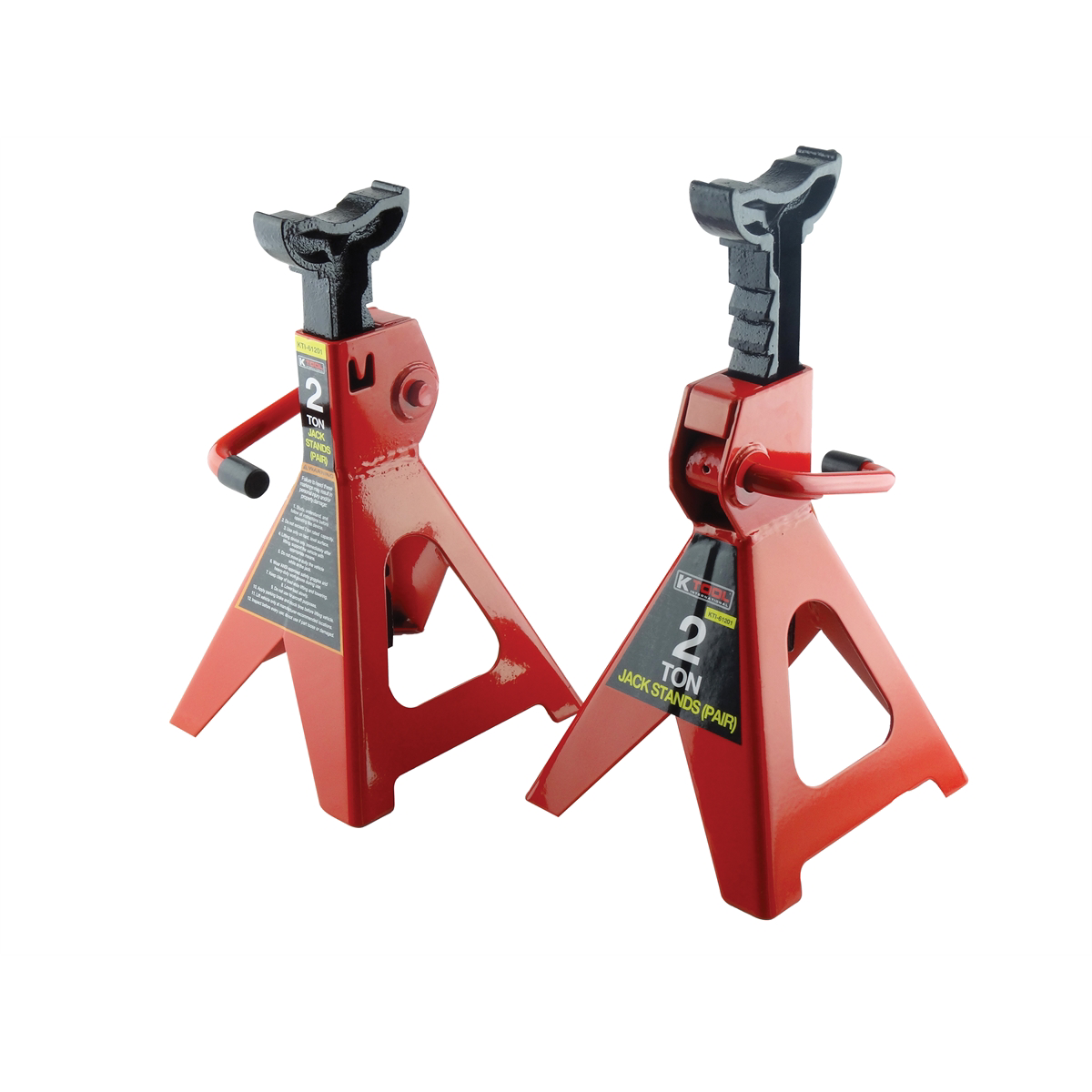 K Tool International Jack Stands 2 Ton (Pair) P/N 61201 - B2B Diesel & Gas Service