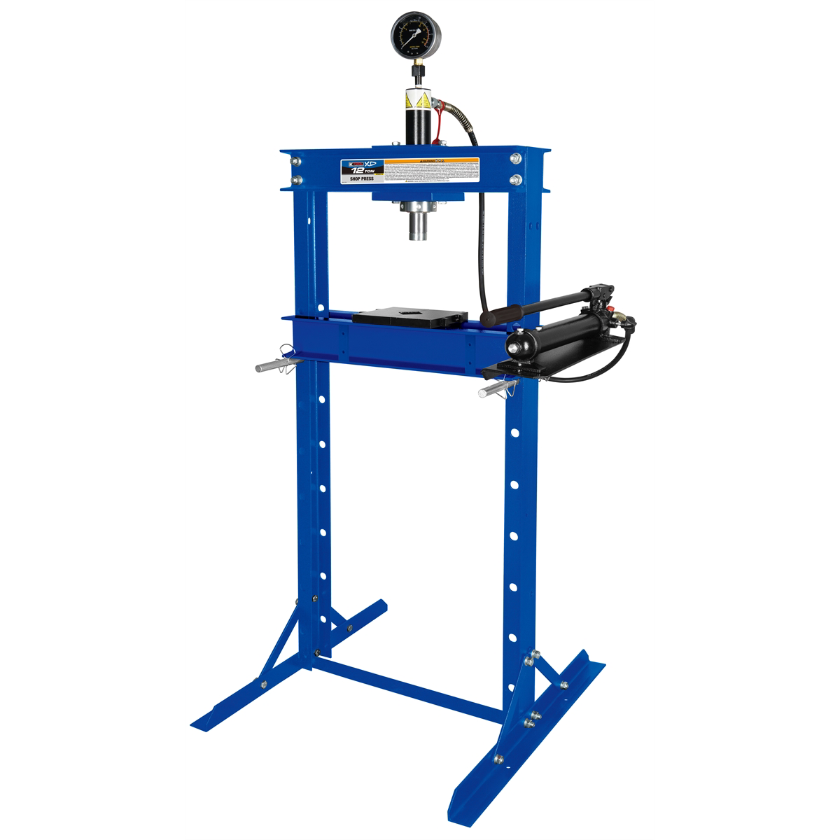 K Tool International Shop Press 12 Ton P/N HJ0803CEB - B2B Diesel & Gas Service