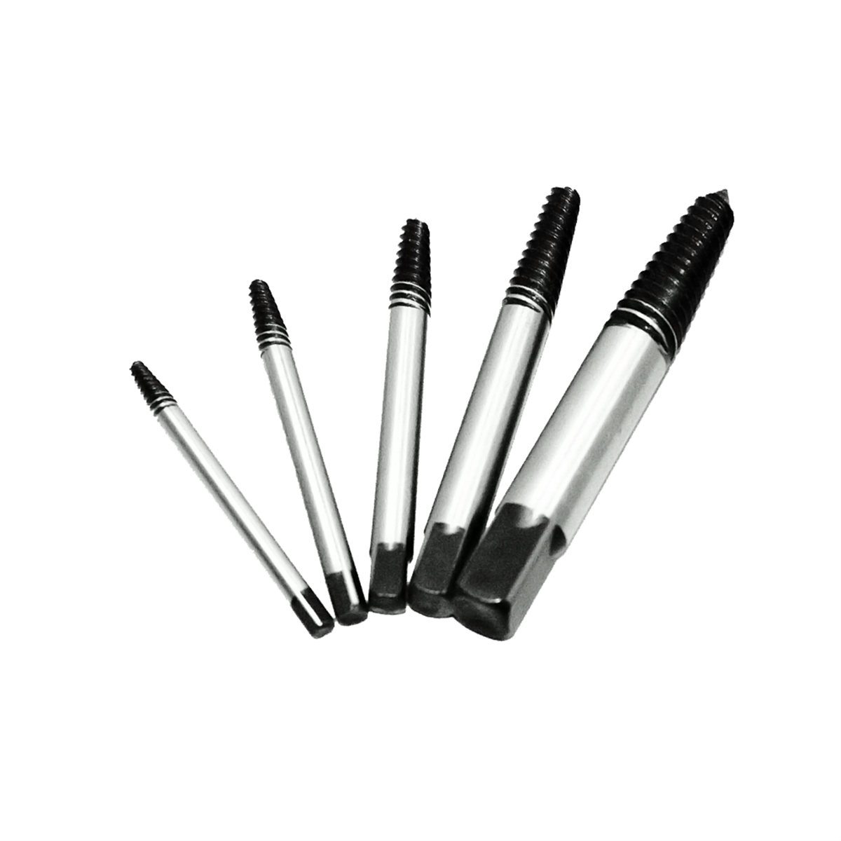 K Tool International Extractor Set Damaged Screw 5 Piece Spiral P/N 70040 - B2B Diesel & Gas Service