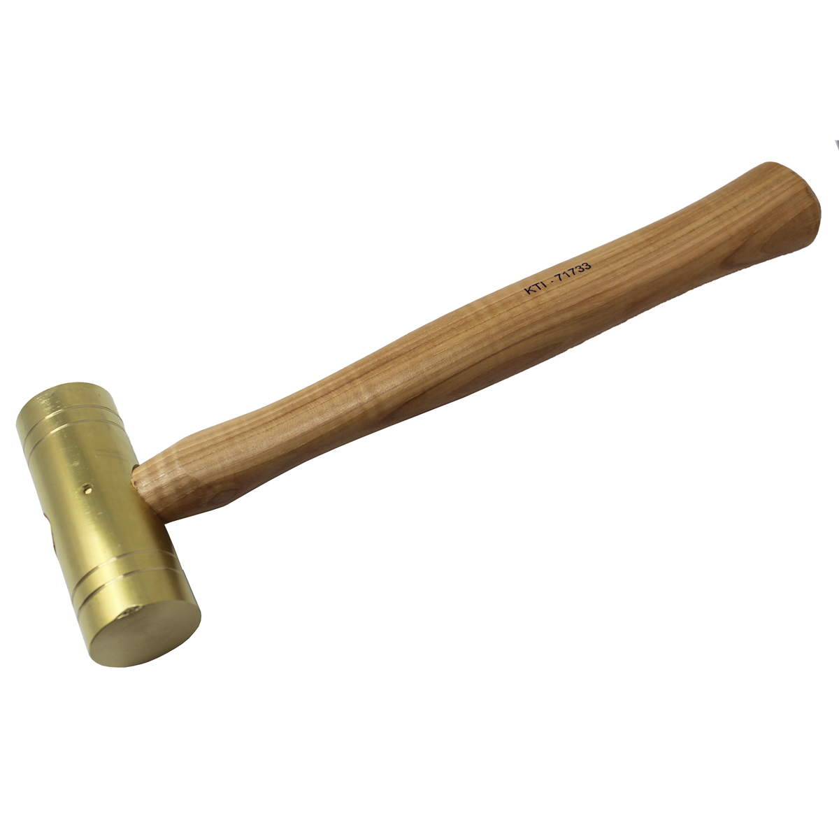 K Tool International 32 oz. Brass Hammers with Hickory Handles, 1-1/2 i P/N 71733 - B2B Diesel & Gas Service