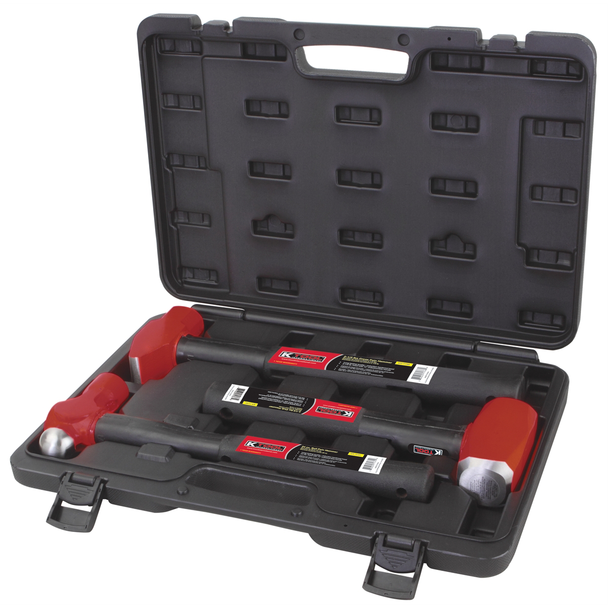 K Tool International Forged Steel Hammer 3-Piece Kit P/N KIT/HMID/2S/ST - B2B Diesel & Gas Service
