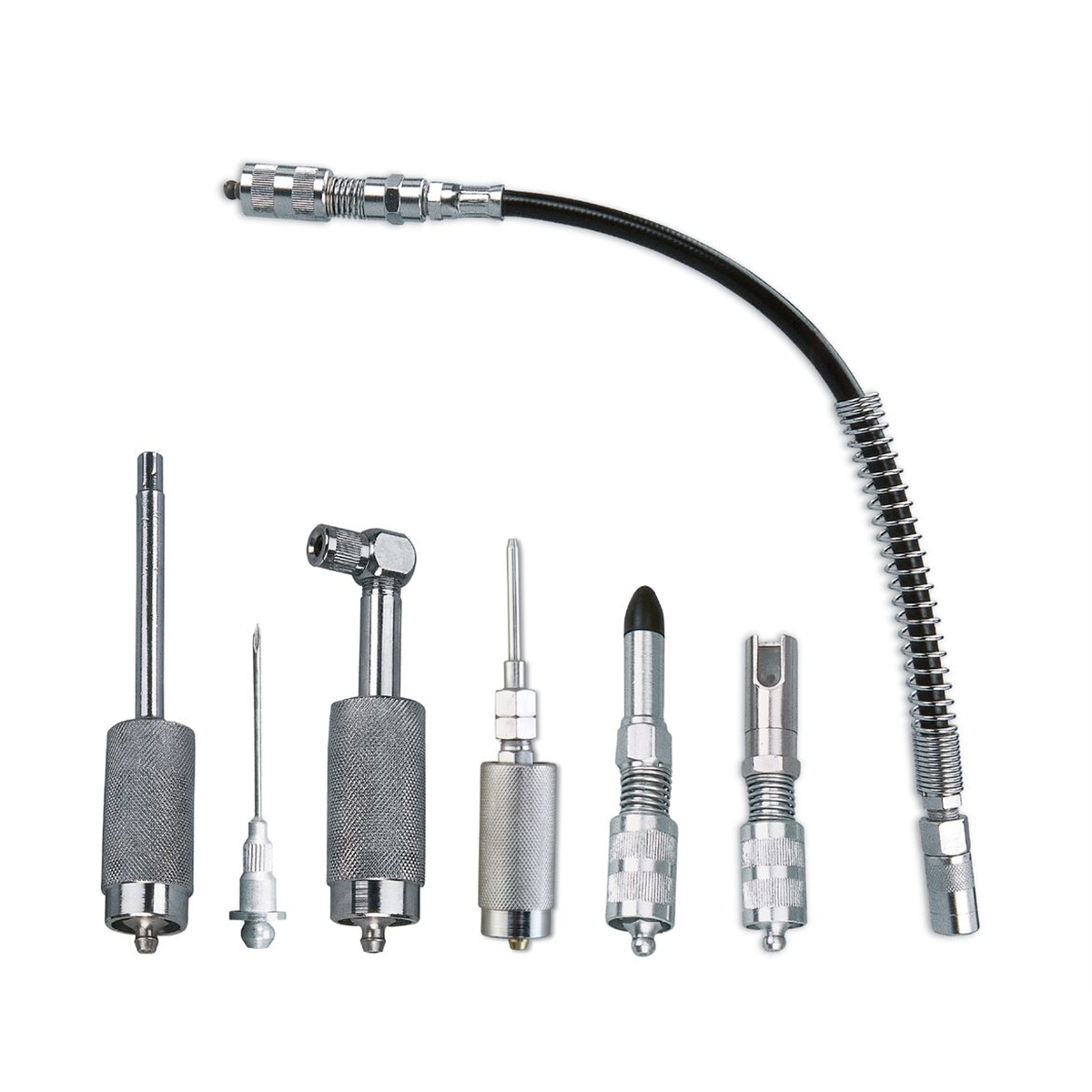 K Tool International Grease Gun Accessory Kit Quick Connect 7 Pc P/N GAK/7 - B2B Diesel & Gas Service
