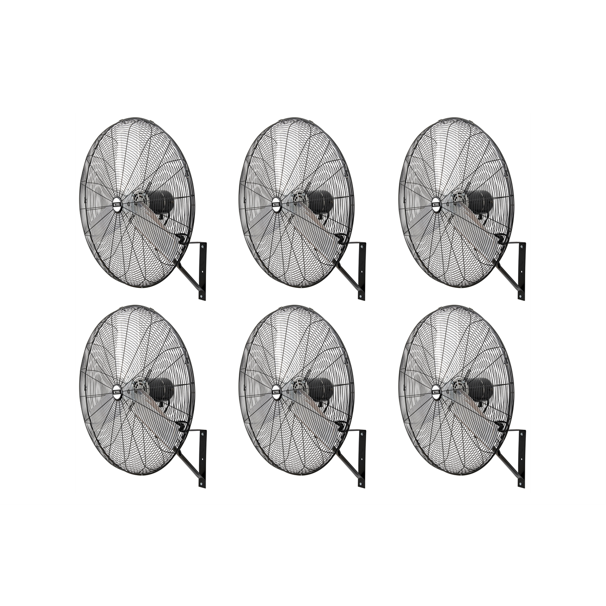 K Tool International 30" Oscillating Wall Mount Industrial Fan (Pallet of 6) P/N 77732-PL6 - B2B Diesel & Gas Service