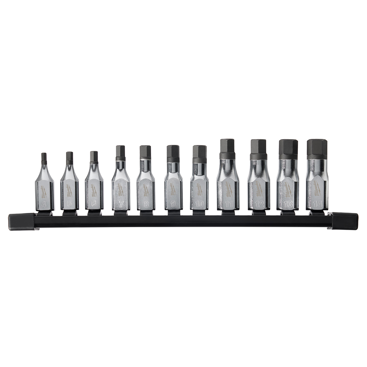 Milwaukee Tool 11pc 3/8" Drive Hex Bit Socket Set - Metric