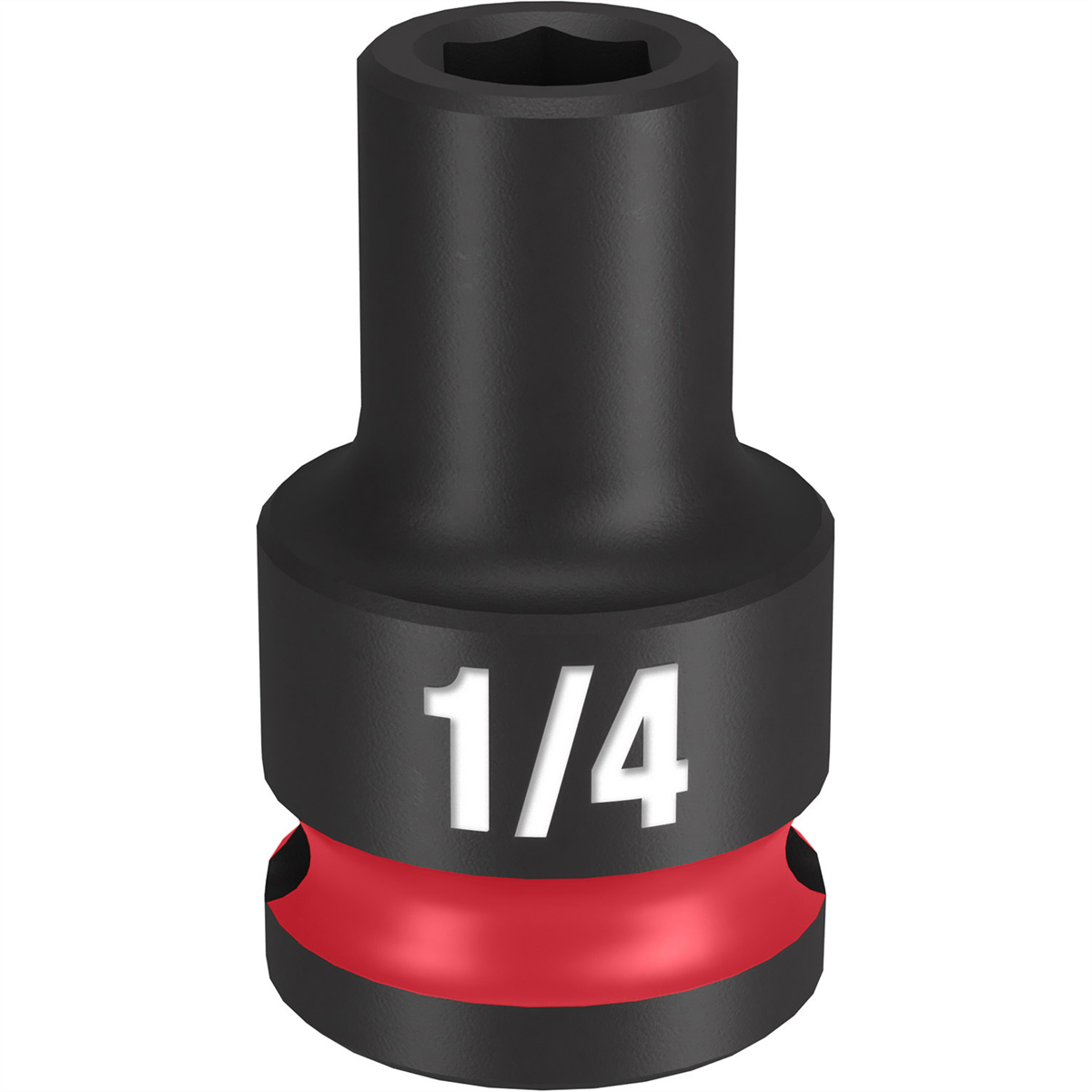 Milwaukee Tool SHOCKWAVE Impact Duty 3/8" Drive 1/4" Standard 6 Point Socket