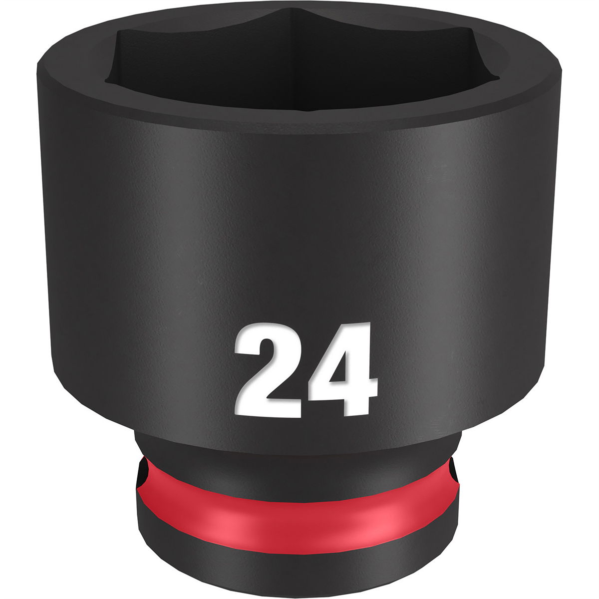 Milwaukee Tool SHOCKWAVE Impact Duty 3/8"Drive 24MM Standard 6 Point Socket