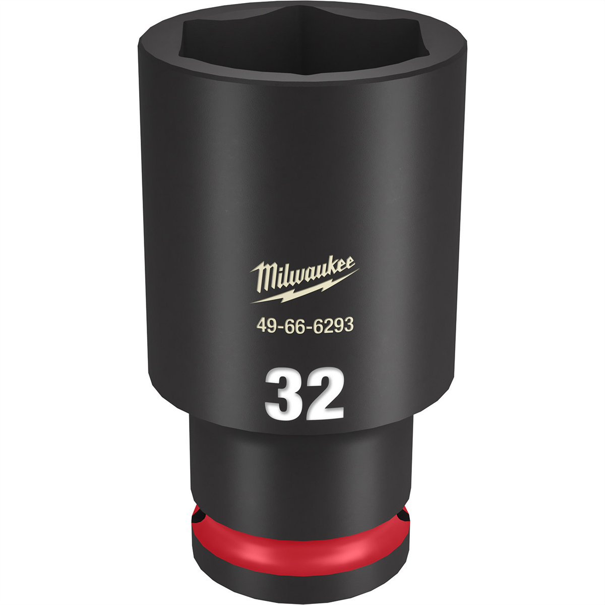 Milwaukee Tool SHOCKWAVE Impact Duty 1/2"Drive 32MM Deep 6 Point Socket