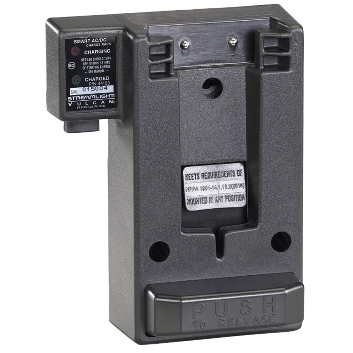 Streamlight Vulcan Smart Charge Rack, Black - B2B Diesel & Gas Service