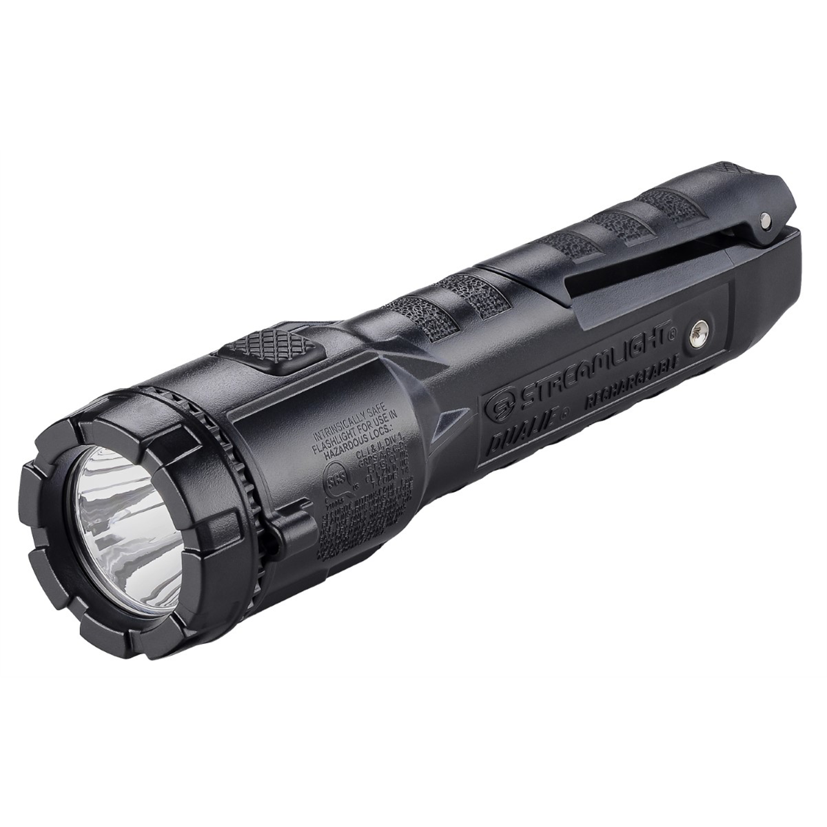 Streamlight 275 Lumen Dualie Rechargeable Flashlight - 120V/100V - Box - Black - B2B Diesel & Gas Service