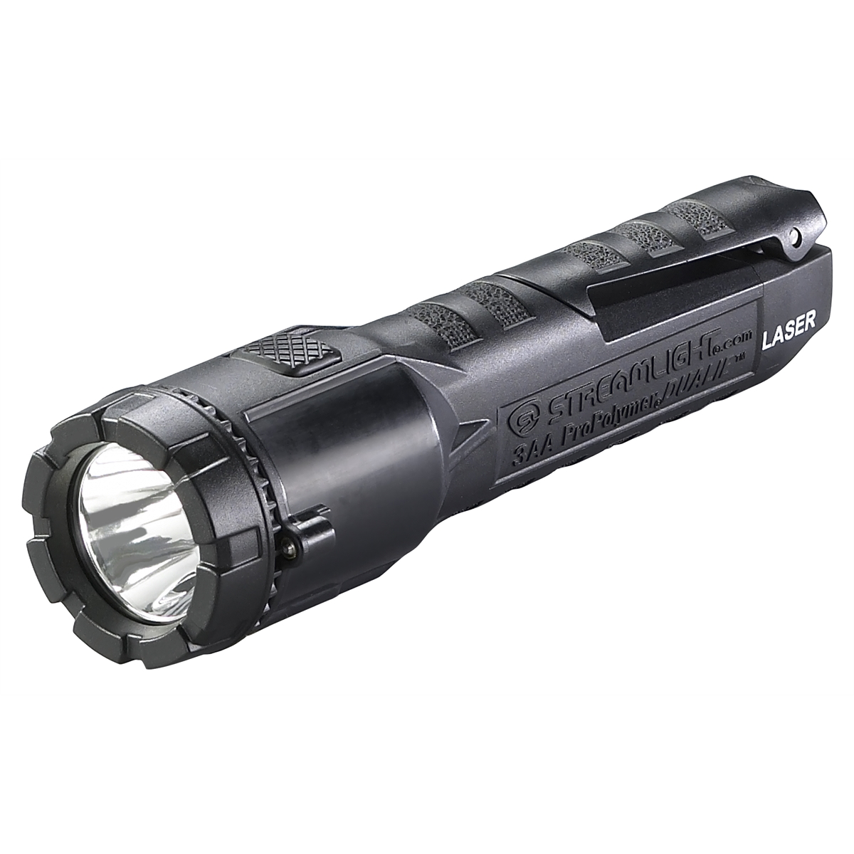 Streamlight 150 Lumen Dualie 3AA Laser Flashlight - Includes (3) "AA" Alkaline batteries - Clam - Black - B2B Diesel & Gas Service