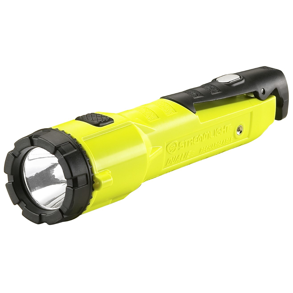 Streamlight 275 Lumen Dualie Rechargeable Magnet Flashlight - 12V DC Direct Wire - Box - Yellow - B2B Diesel & Gas Service