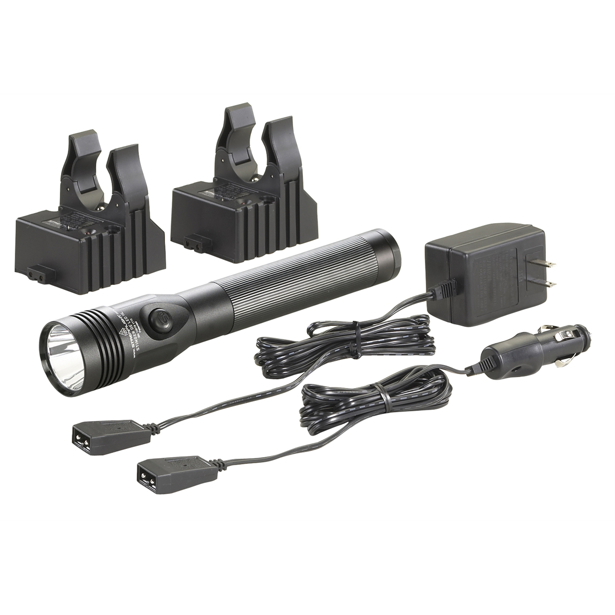 Streamlight 800 Lumen Stinger DS LED HL Flashlight - 120V/100V AC/12V DC ‐ 2 Holders - B2B Diesel & Gas Service