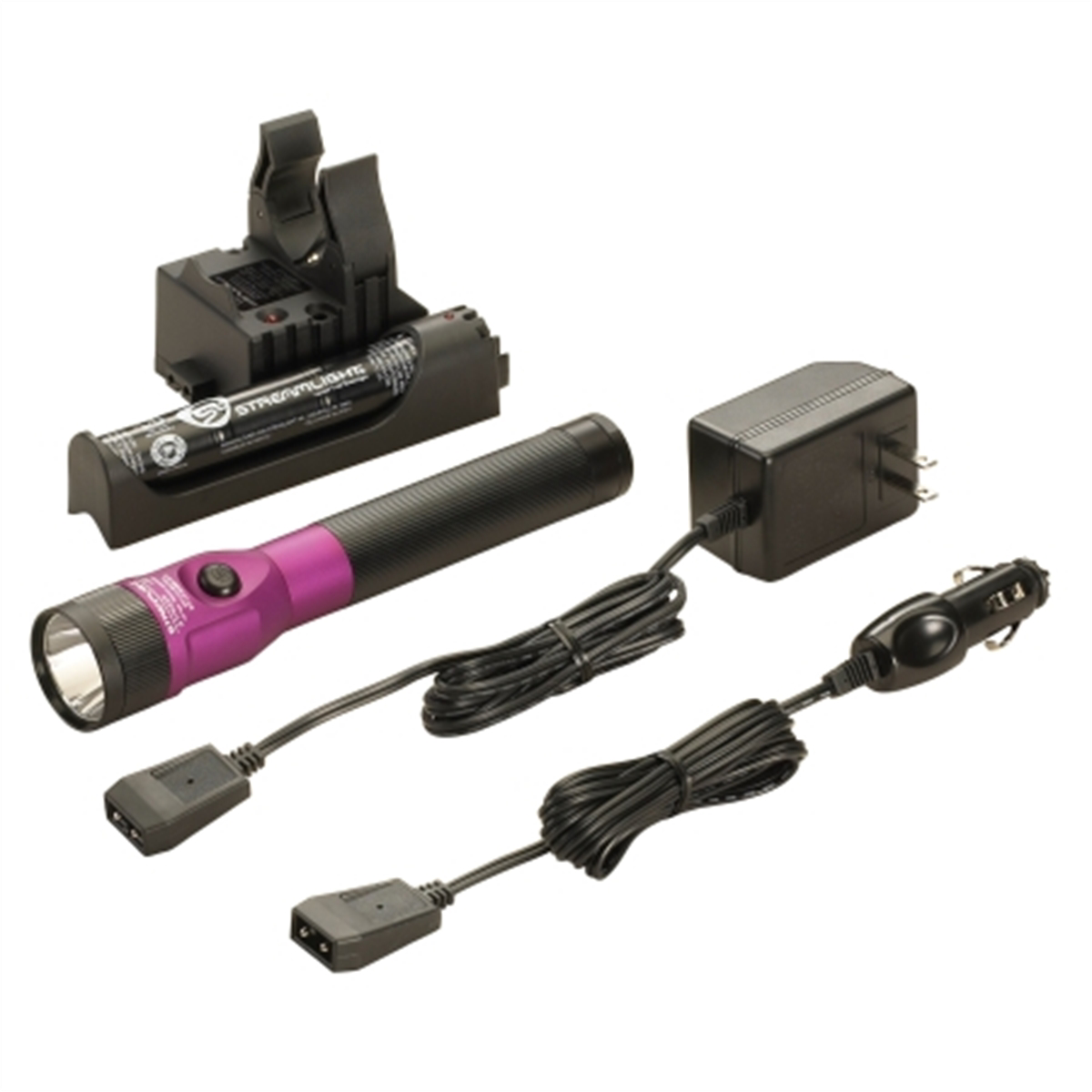 Streamlight Stinger LED Bright Rechargeable Handheld Flashlight - Purple - B2B Diesel & Gas Service