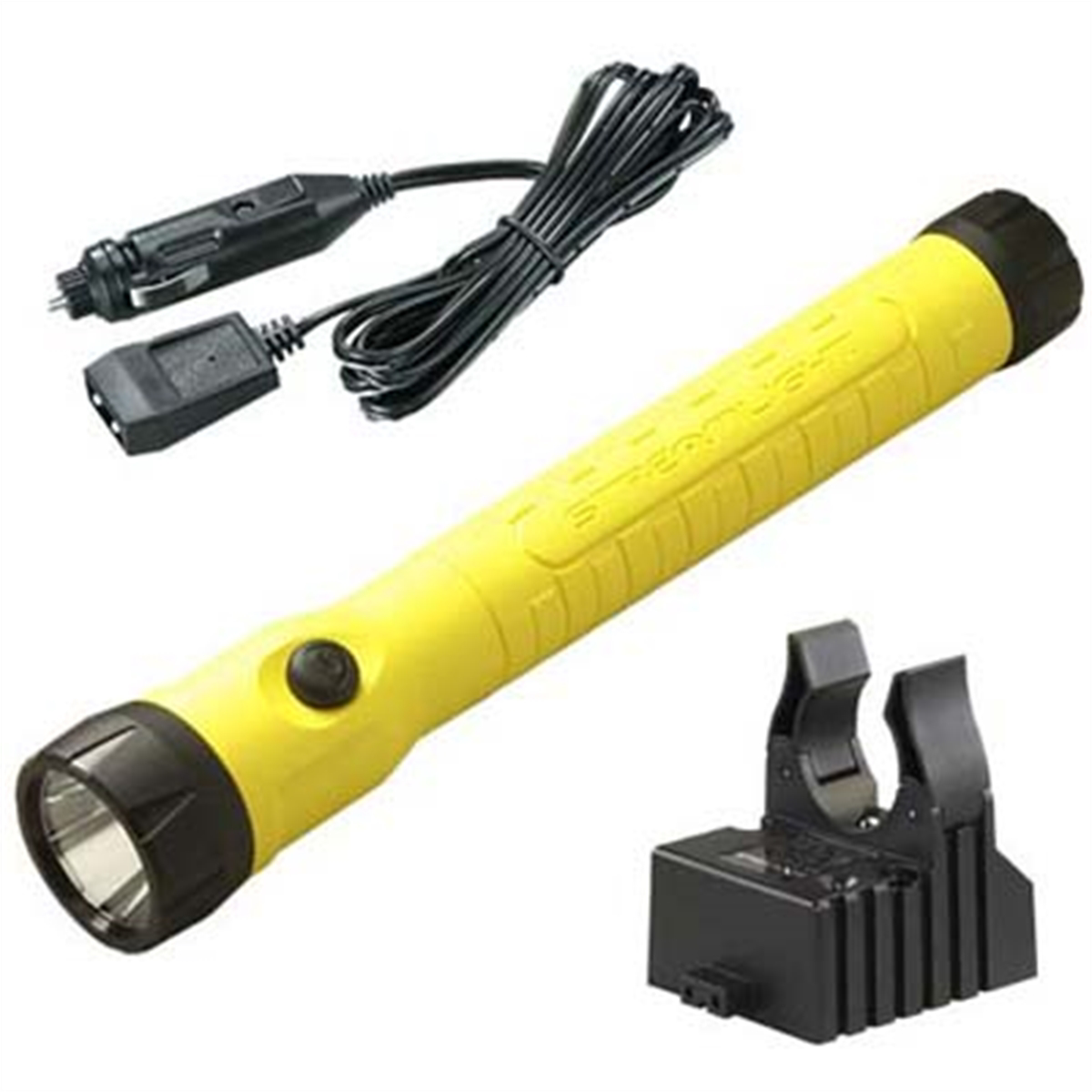 Streamlight 260 Lumen PolyStinger LED HAZ-LO Flashlight - 12V DC - Yellow - B2B Diesel & Gas Service
