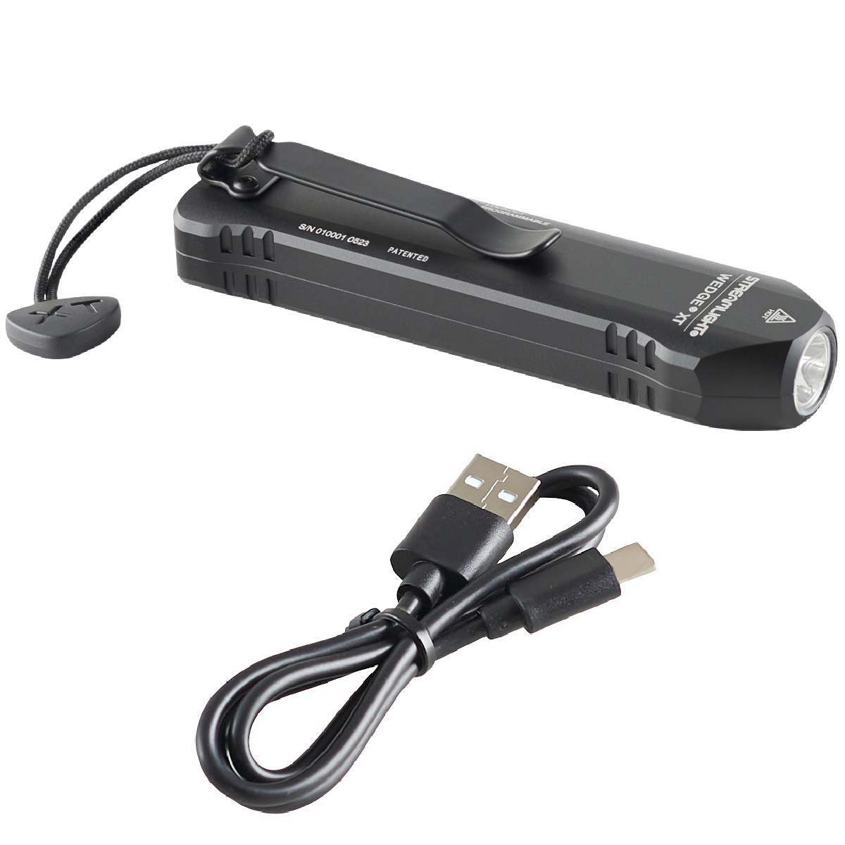 Streamlight Wedge XT Rechargeable EDC 500 Lumen Flashlight - Black - B2B Diesel & Gas Service