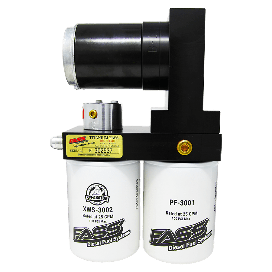 Titanium Signature Series Diesel Fuel System 140GPH (70-75 PSI) GM Duramax 6.6L 2020-2022 Stock-900hp FASS - B2B Diesel and Gas Service