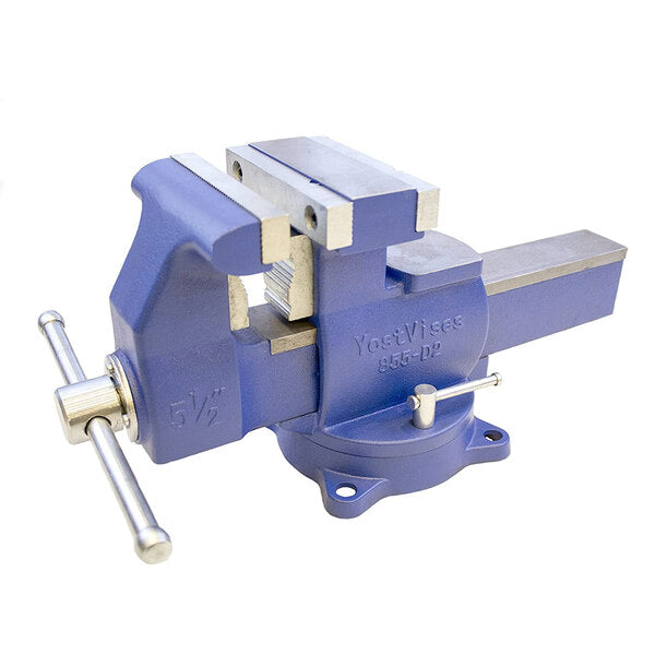 Yost Model 880-D2 8 Inch Multi-Purpose Reversible Combination Vise with Swivel Base - B2B Diesel & Gas Service