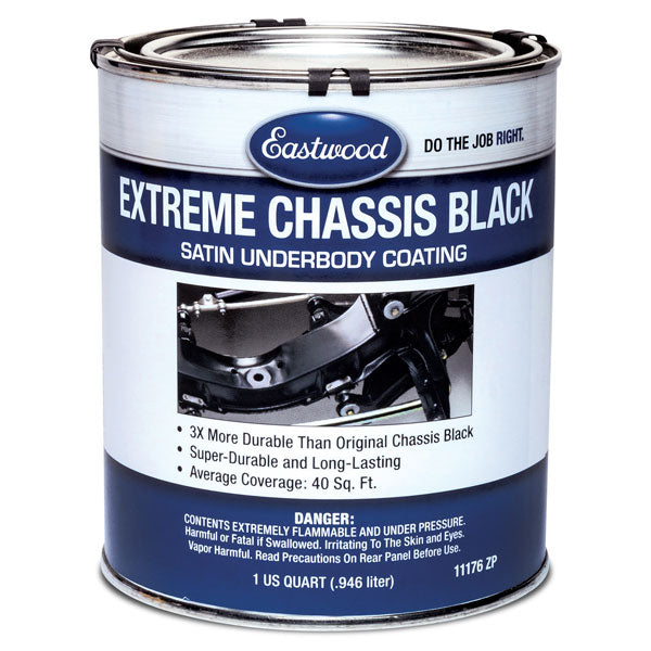 Extreme Chassis Black Paint Quart Can - 11176ZP