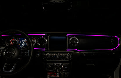 Oracle Fiber Optic LED Interior Kit - ColorSHIFT (6PCS) - ColorSHIFT - B2B Diesel & Gas Service