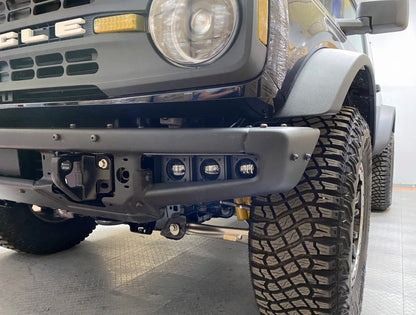 ORACLE Lighting 21-22 Ford Bronco Triple LED Fog Light Kit for Steel Bumper - White - B2B Diesel & Gas Service