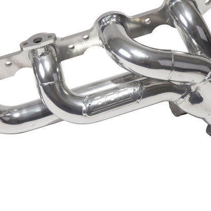BBK 99-04 GM Truck SUV 4.8 5.3 Shorty Tuned Length Exhaust Headers - 1-3/4 Silver Ceramic - B2B Diesel & Gas Service