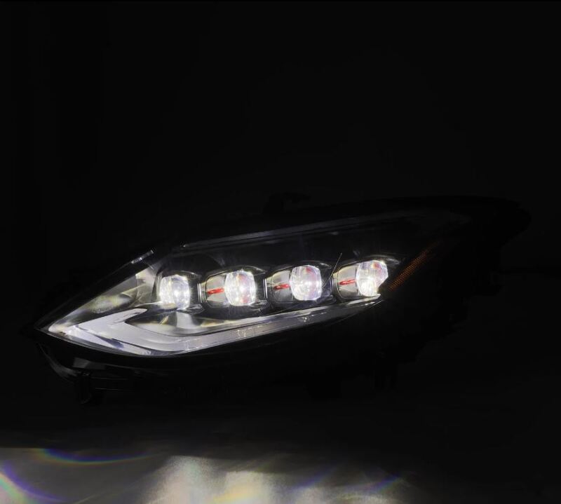 AlphaRex 23-24 Nissan Z NOVA-Series LED Projector Headlights Alpha-Blk w/Activation Light & Seq.Sig - B2B Diesel & Gas Service