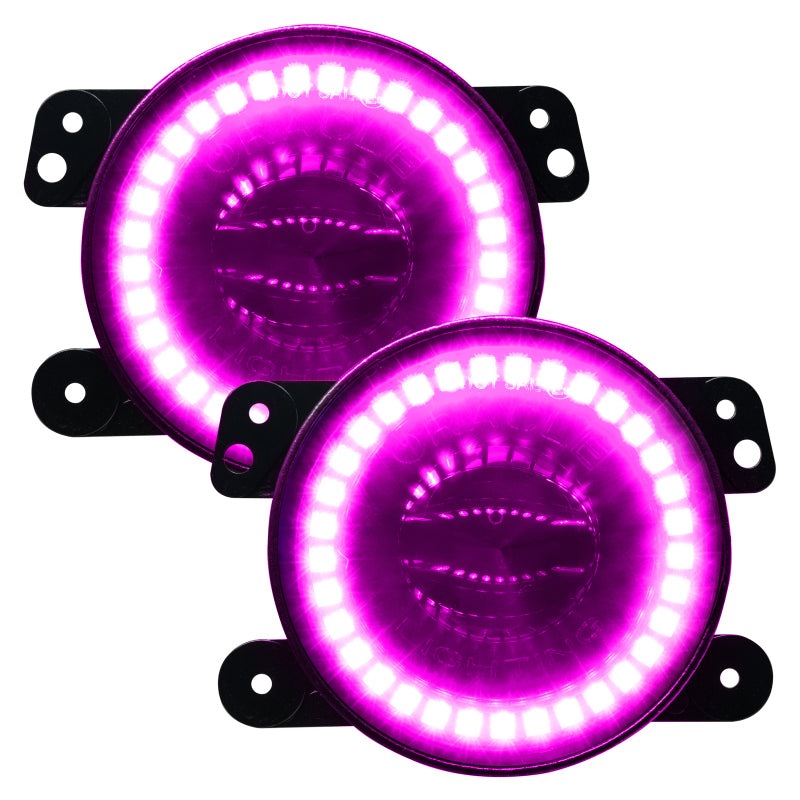 Oracle Jeep Wrangler JK/JL/JT High Performance W LED Fog Lights - w/o Controller - B2B Diesel & Gas Service