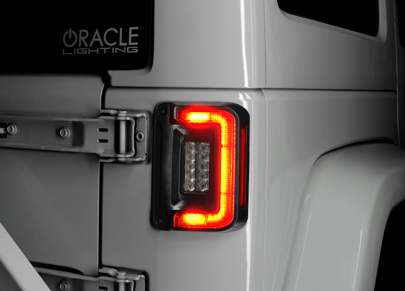 Oracle Lighting Jeep Wrangler JK Flush Mount LED Tail Lights - B2B Diesel & Gas Service