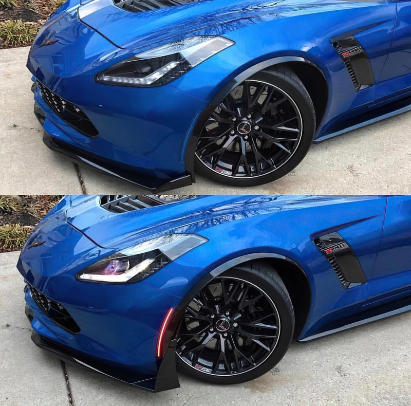 Oracle Chevrolet Corvette C7 Concept Sidemarker Set - Tinted - No Paint - B2B Diesel & Gas Service