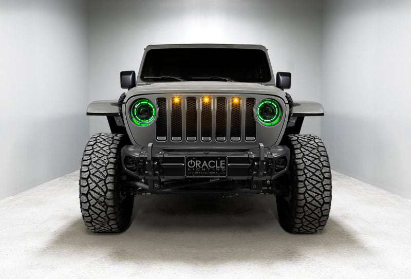 Oracle Oculus Bi-LED Projector Headlights for Jeep JL/Gladiator JT - w/ BC1 Controller - B2B Diesel & Gas Service