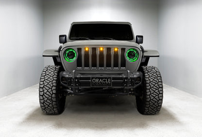 Oracle Oculus Bi-LED Projector Headlights for Jeep JL/Gladiator JT - w/ Simple Controller - B2B Diesel & Gas Service