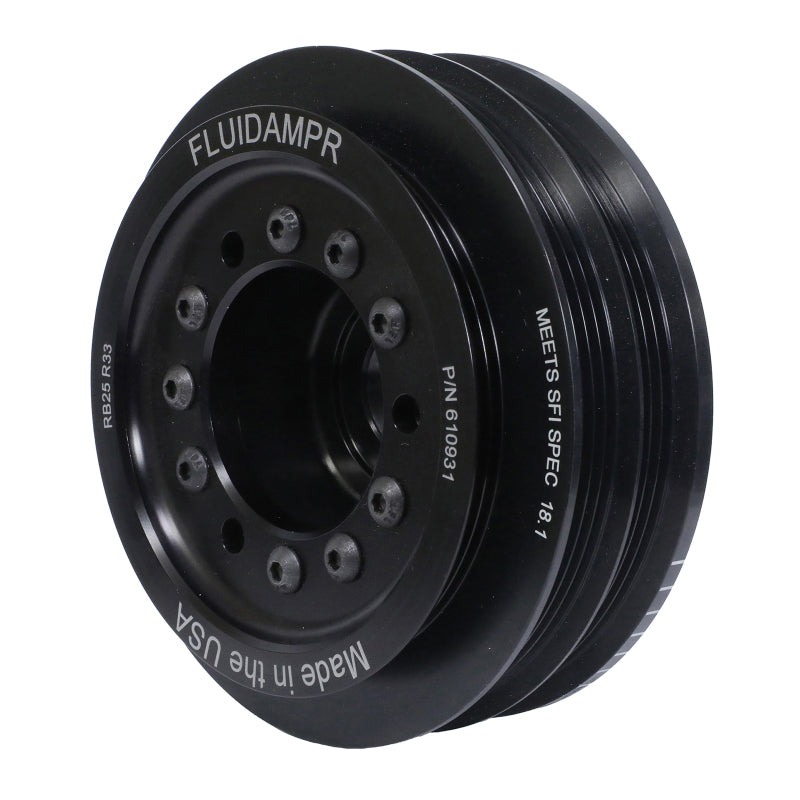 Fluidampr 94-99 Nissan Skyline R33 RB25DET (Non NEO) Steel Internally Balanced Damper - B2B Diesel & Gas Service