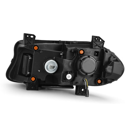 AlphaRex 15-23 Dodge Charger NOVA LED Proj Headlights Alpha-Blk w/Actv Light & Seq.Sig / SB DRL - B2B Diesel & Gas Service