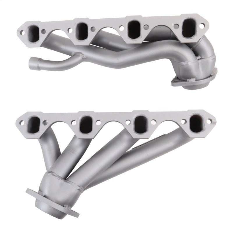 BBK 87-95 Ford F150 Truck 5.8 351 Shorty Unequal Length Exhaust Headers - 1-5/8 Titanium Ceramic - B2B Diesel & Gas Service