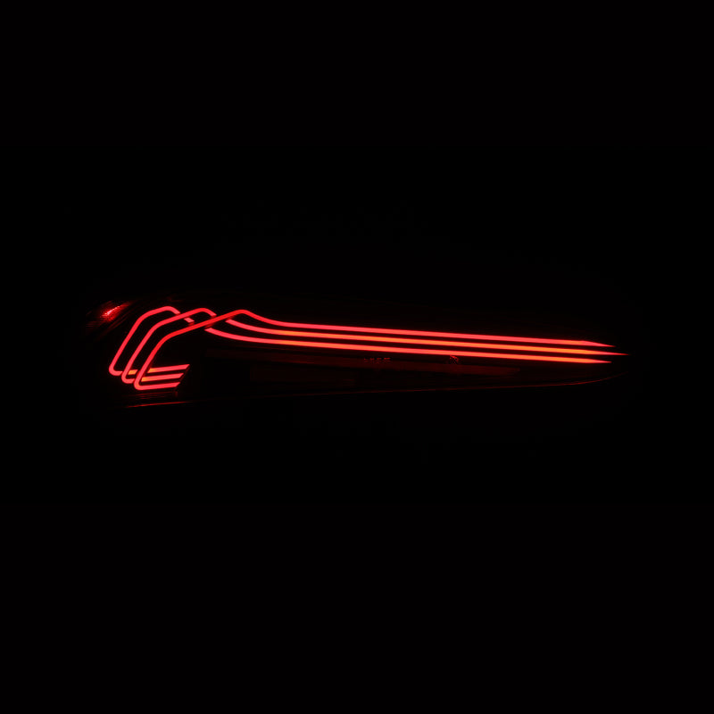 AlphaRex 20-24 Toyota Supra LUXX-Series Laser Style LED Tail Lights Black-Red - B2B Diesel & Gas Service