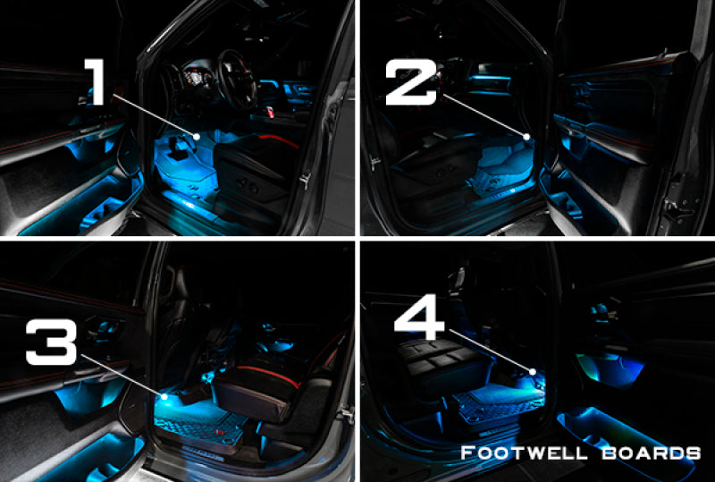 Oracle 19-22 RAM Complete Interior Ambient Lighting ColorSHIFT RGB Conversion Kit - B2B Diesel & Gas Service