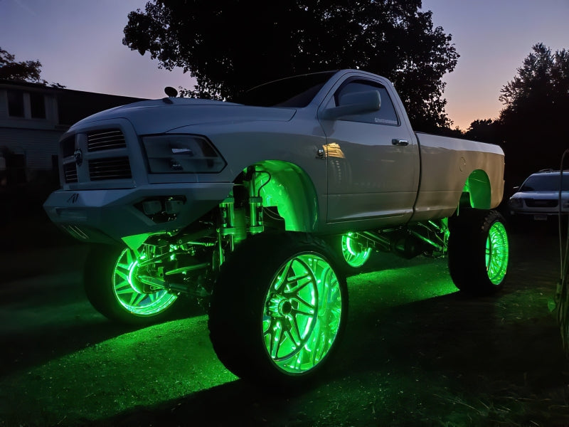 Oracle LED Illuminated Wheel Rings - ColorSHIFT No Remote - ColorSHIFT No Remote - B2B Diesel & Gas Service