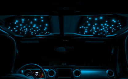 Oracle StarLINER Fiber Optic Hardtop Headliner for Wrangler JL/Gladiator JT ColorSHIFT - B2B Diesel & Gas Service