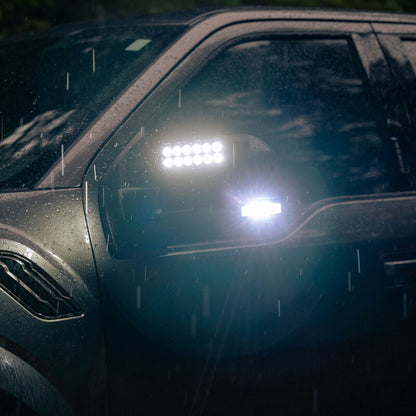 Oracle 21-25 Ford F150 LED Off-Road Side Mirror Ditch Lights - White LED - B2B Diesel & Gas Service