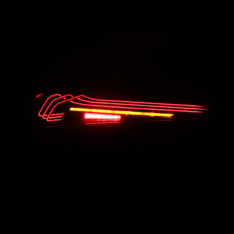 AlphaRex 20-24 Toyota Supra LUXX-Series Laser Style LED Tail Lights Black - B2B Diesel & Gas Service